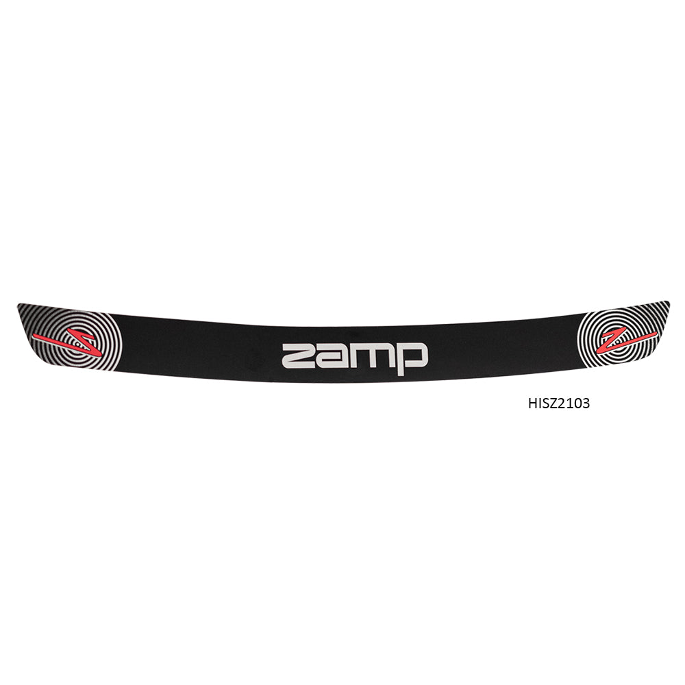 ZAMP Racing Visor Sticker Black New HISZ2103