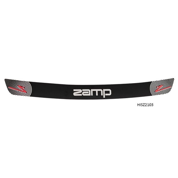 ZAMP Racing Visor Sticker Black New HISZ2103
