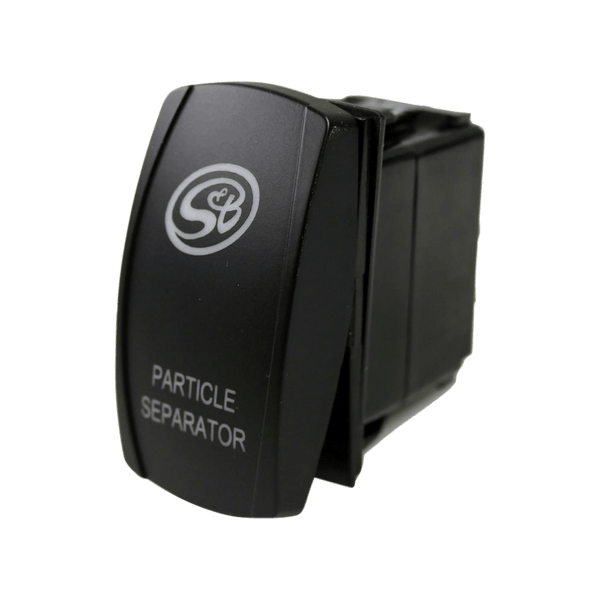 S&B Filters HP1432-00 LED Rocker Switch with Logo for Particle Separator