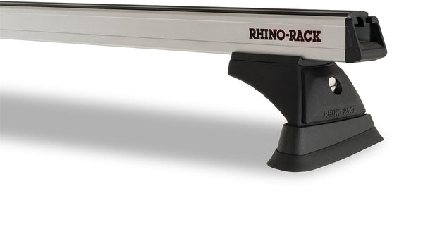 Rhino-Rack JB0967 Heavy Duty RCH Silver 2 Bar Roof Rack