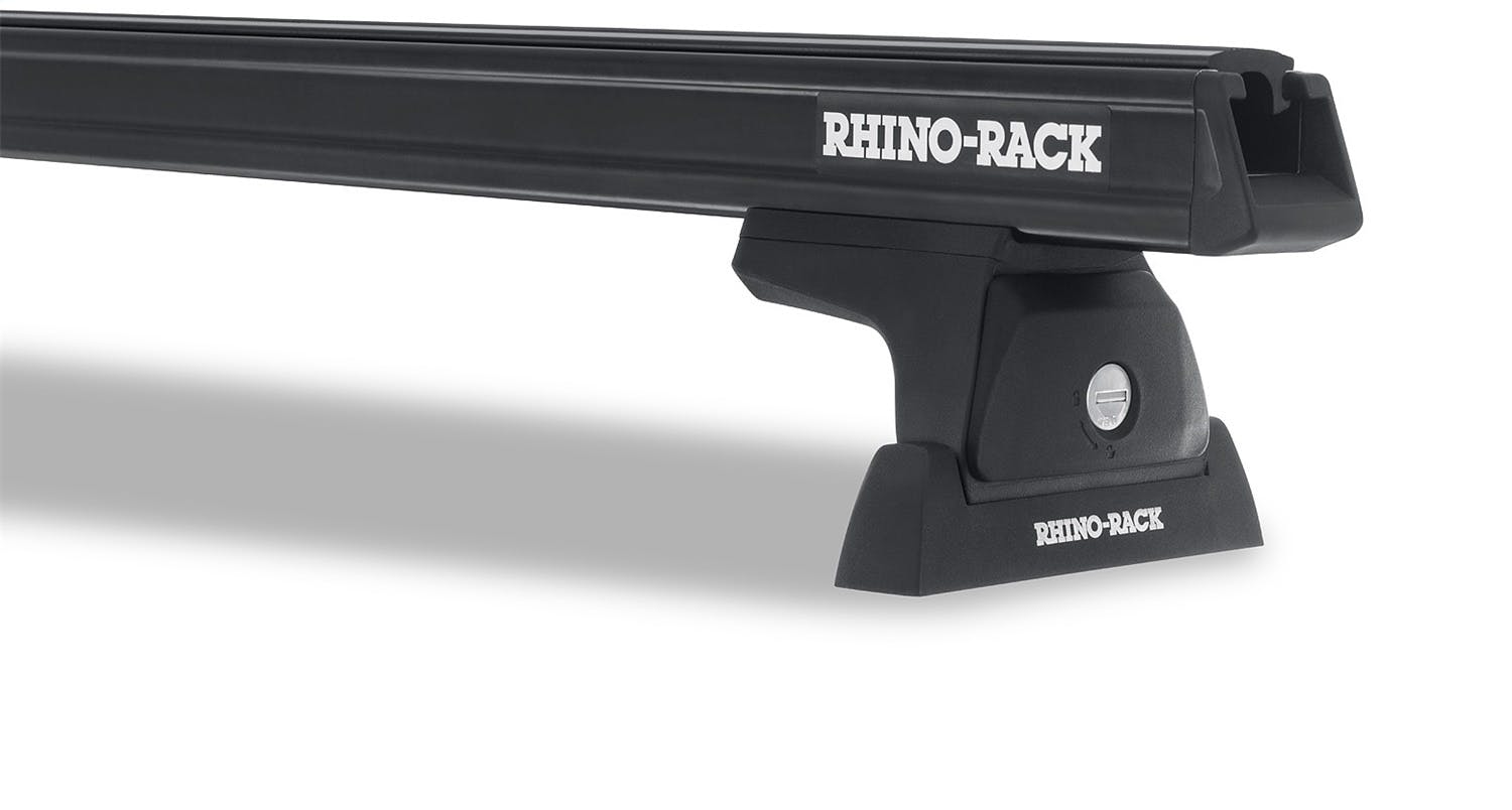 Rhino-Rack Y01-120B-NT Heavy Duty Black 2 Bar 54 inch Roof Rack