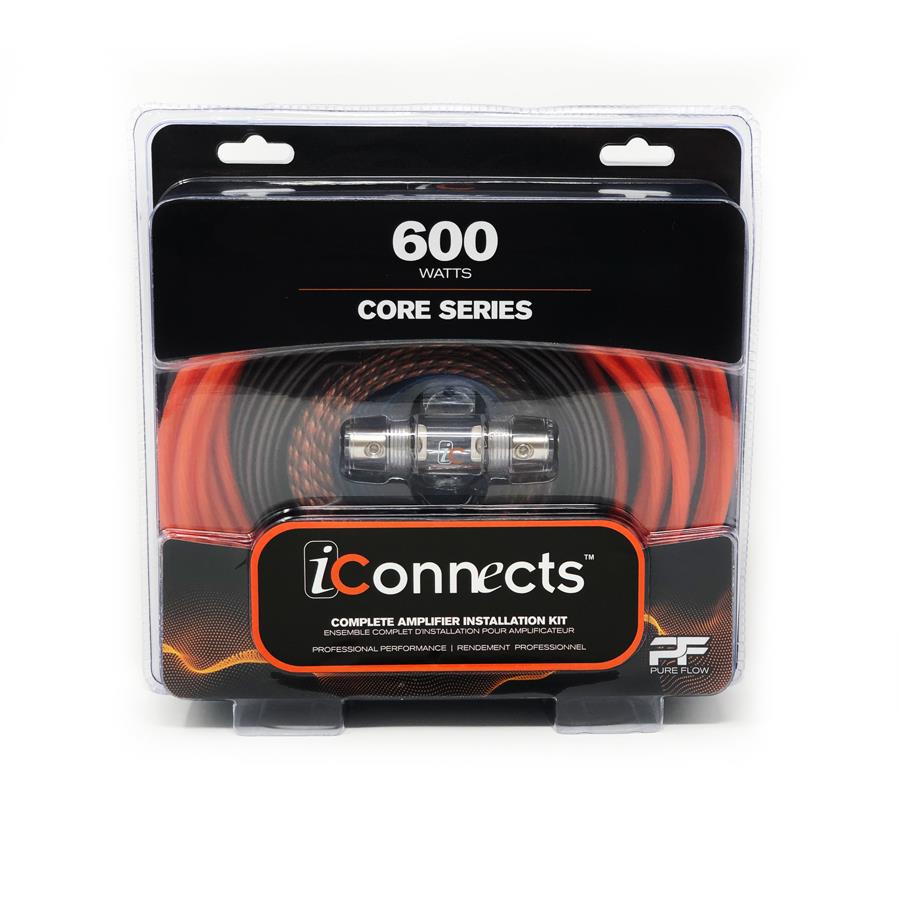 iConnects CORE Series 600 Watt Amp Kit ICCORE600
