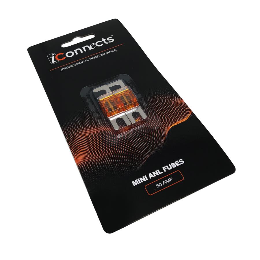 iConnects MINI ANL FUSES 30A 2-PACK ICMANL30