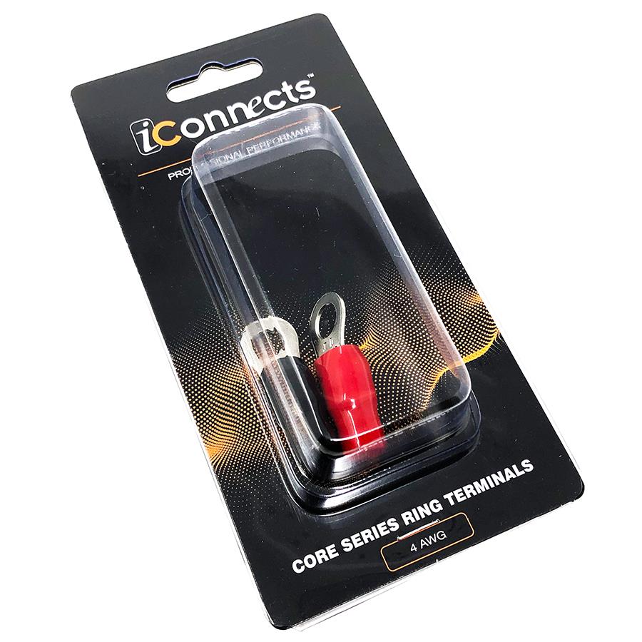 iConnects CORE 4 AWG RING TERMINAL (2/PKG) ICRT4