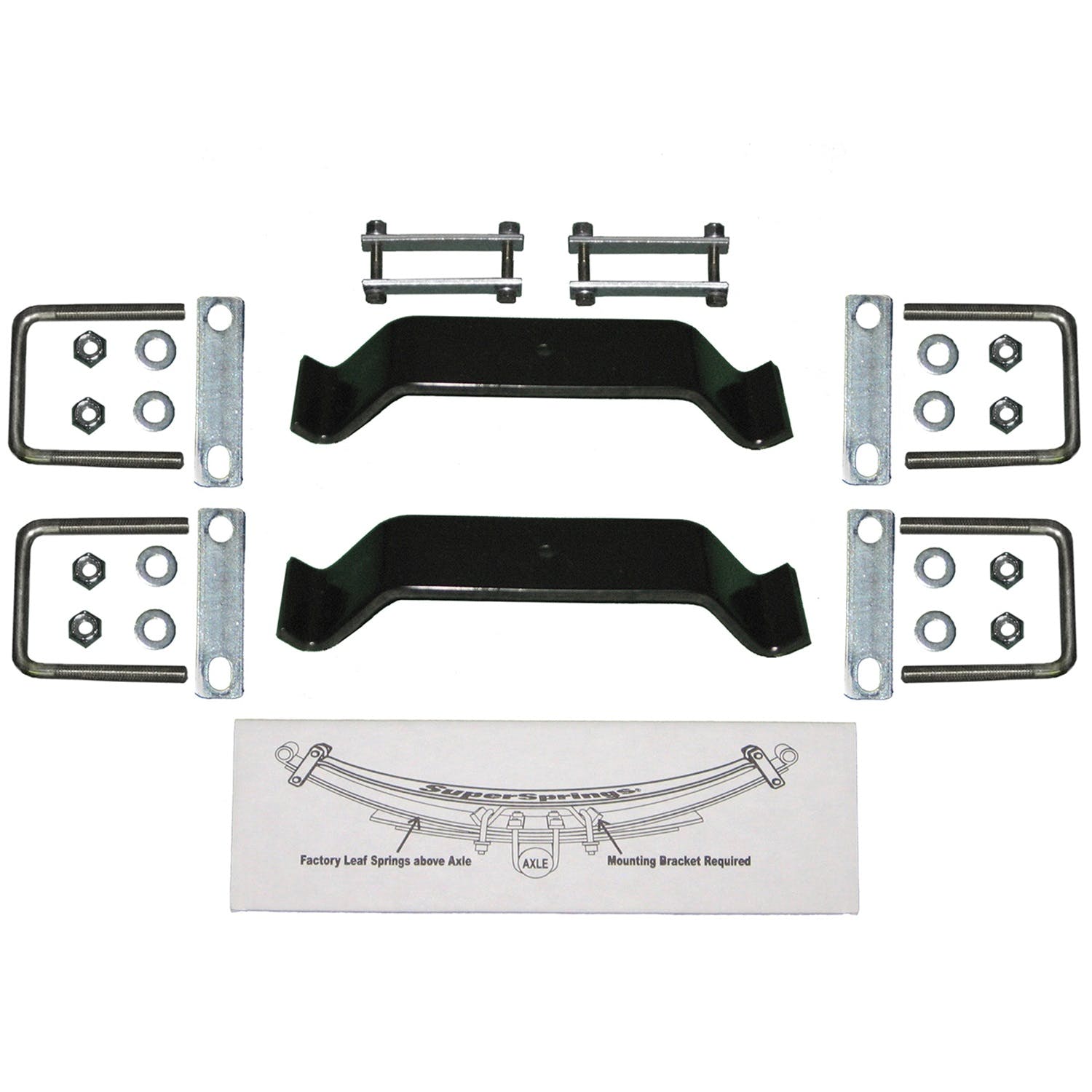 SuperSprings MXKT Mounting Kit used for specified SuperSprings applications