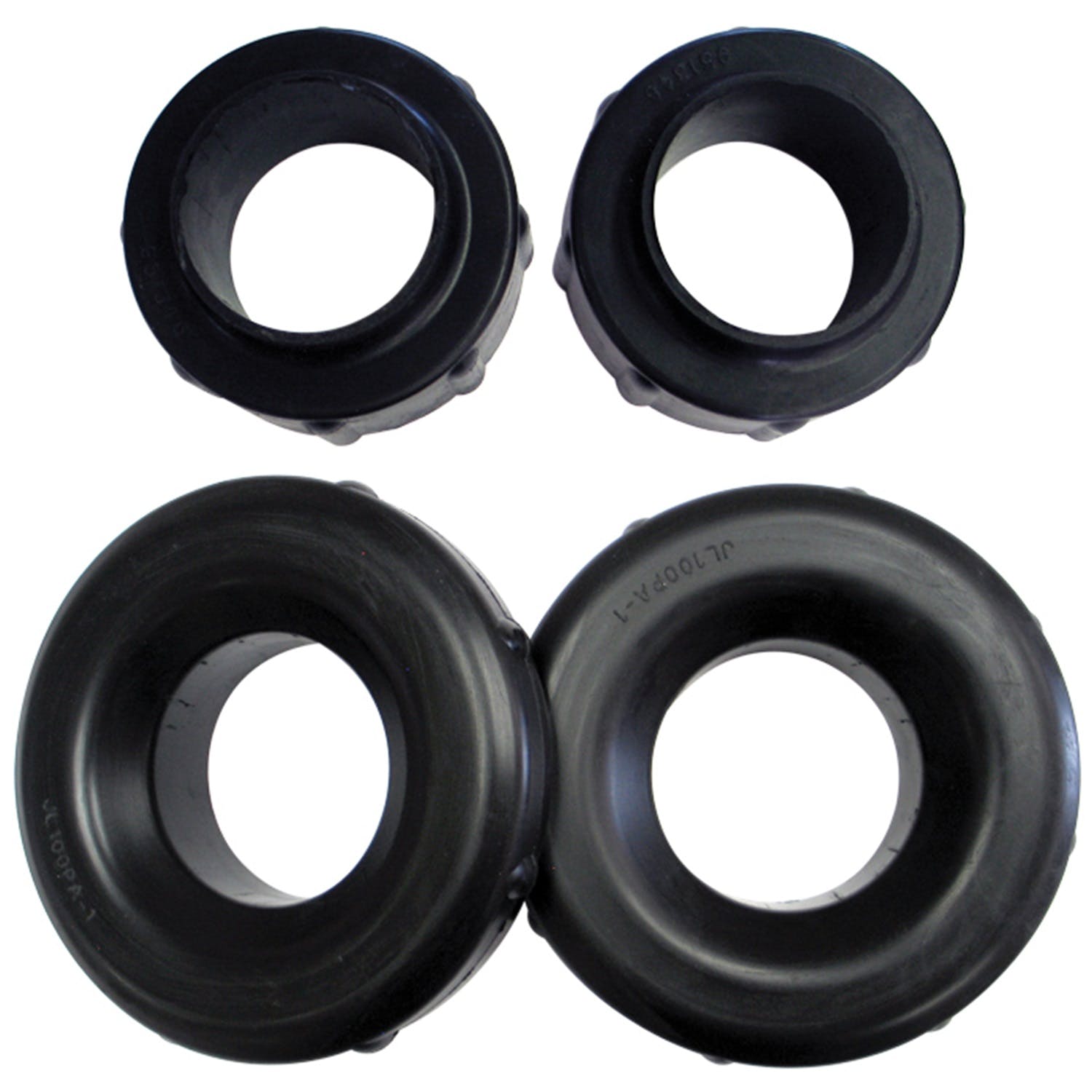 Performance Accessories PAJL200PA Coil Spacer Lift Kit; 1.75 inch Front / 1 inch Rear; Incl Poly Coil Spring Spacers