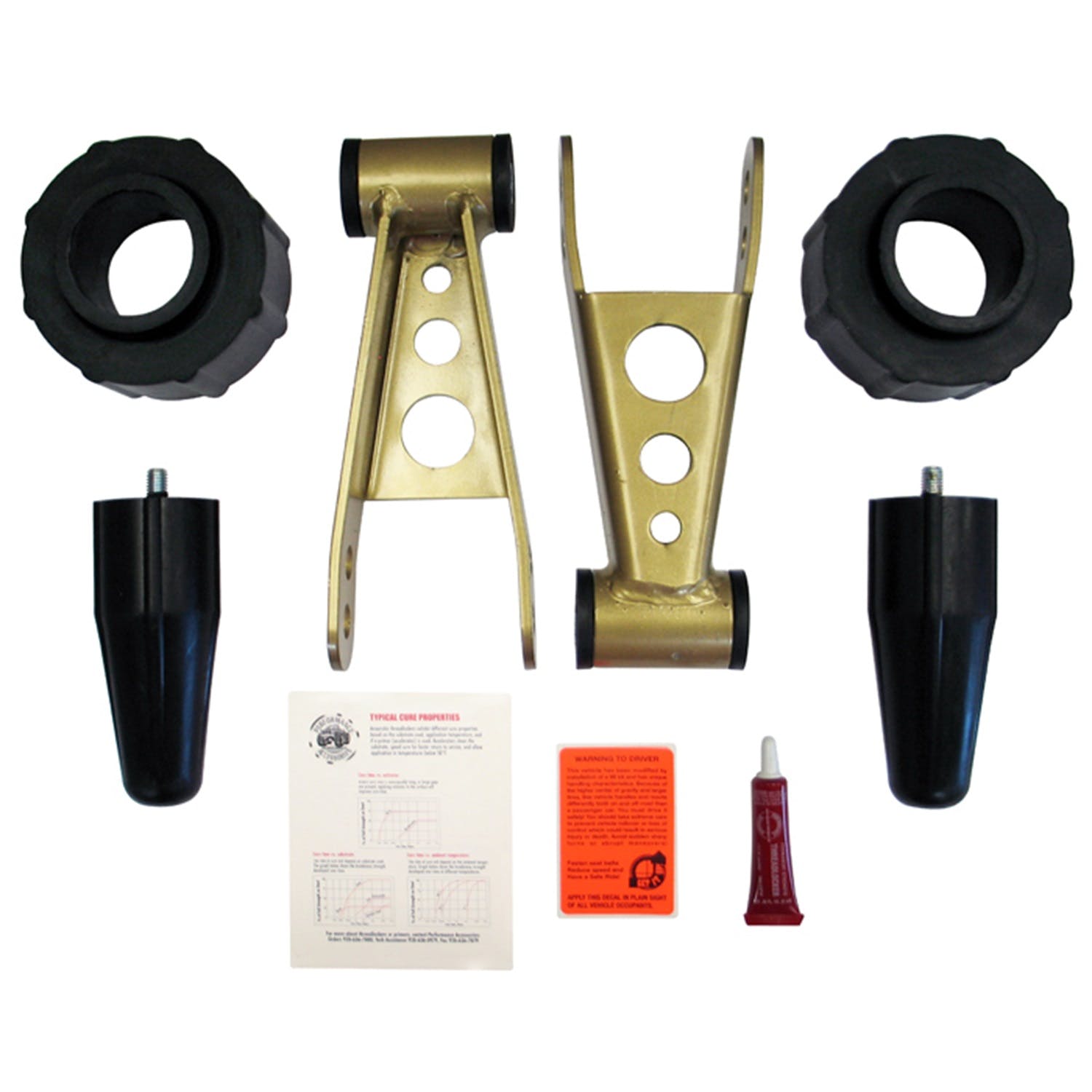 Performance Accessories PAJL240PA Budget Lift Leveling Kit; 1.75 inch Lift
