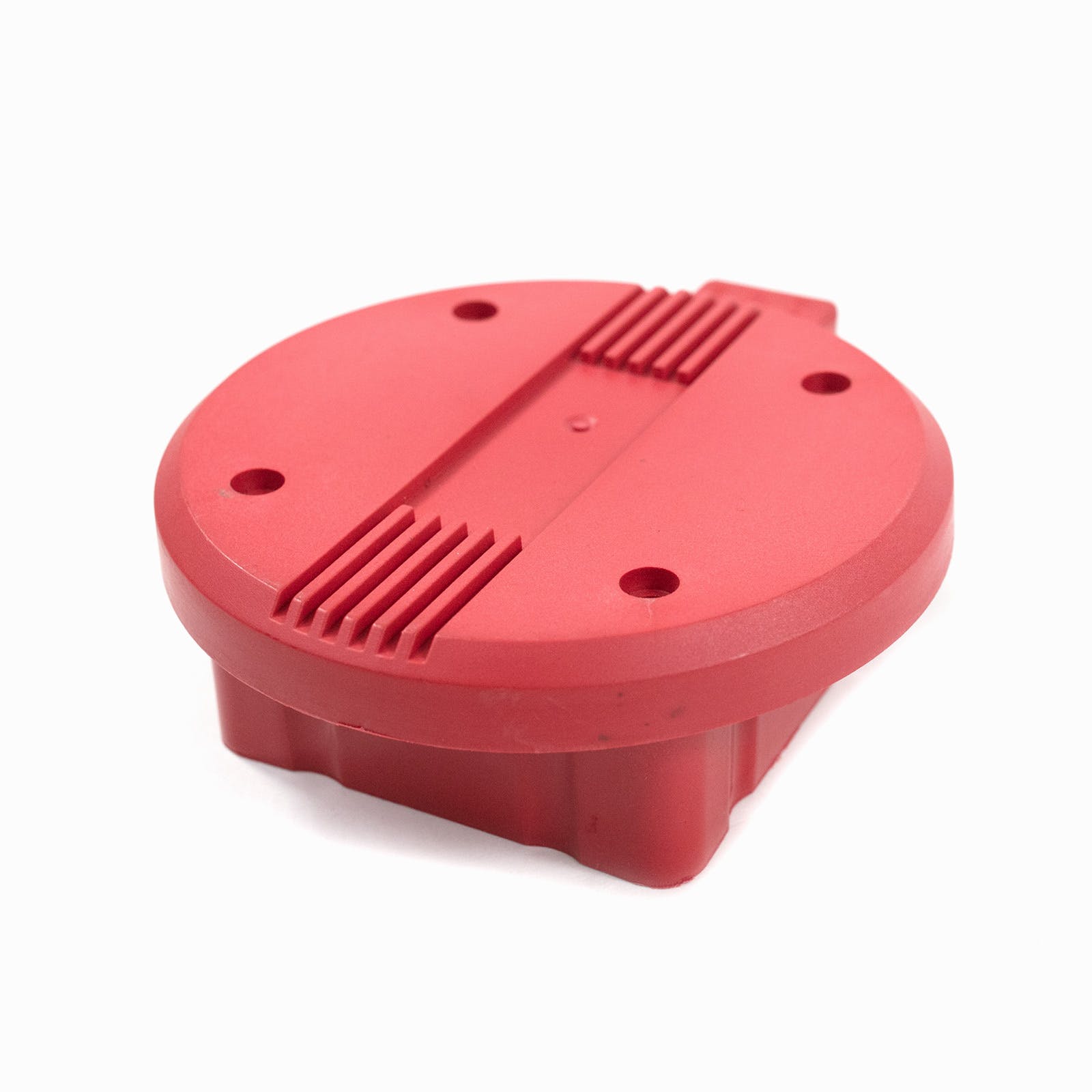Top Street Performance JM6909R HEI Distributor Round Coil Dust Cover - Red