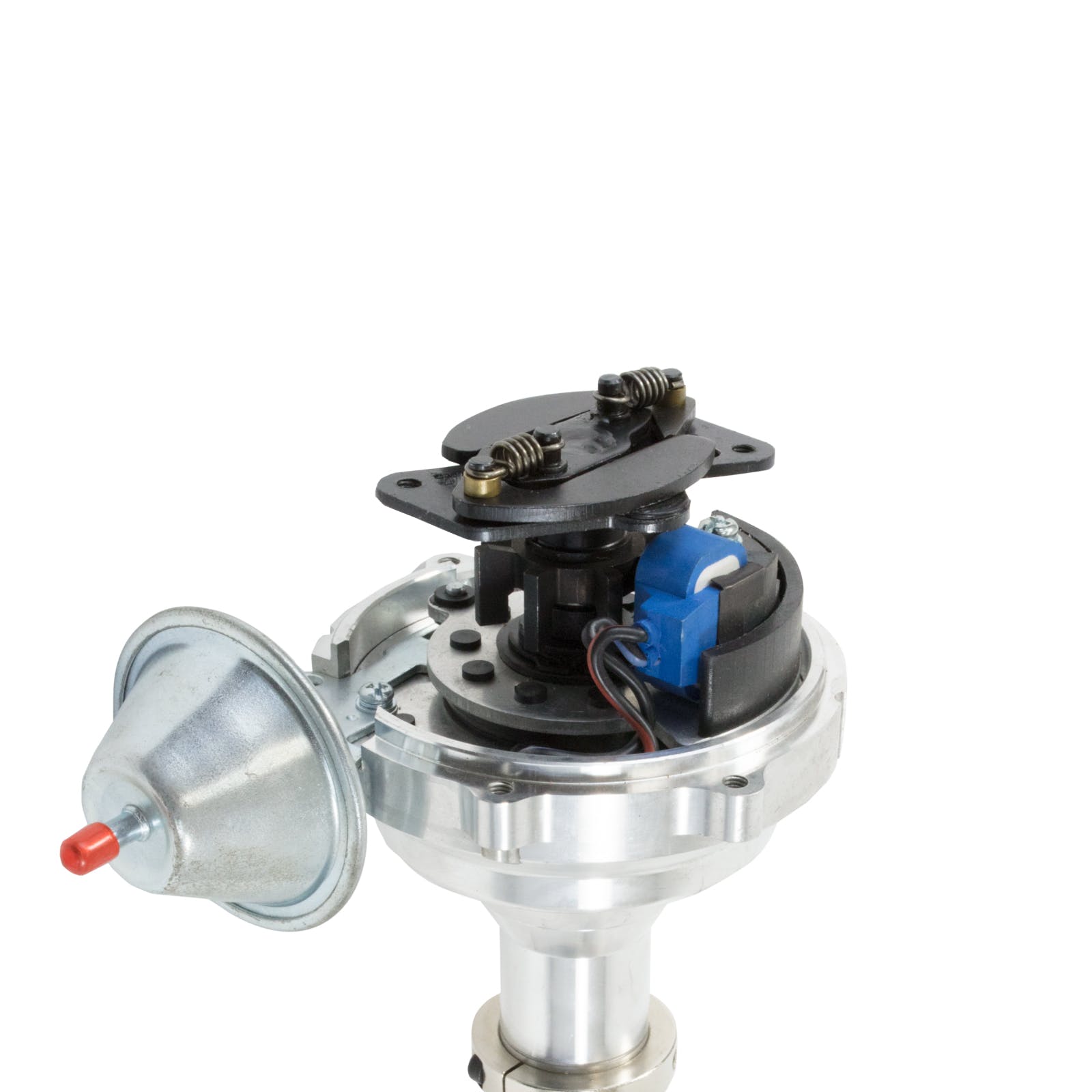 Top Street Performance JM7701R Pro Series Ready to Run Distributor Adjustable Color, Red Cap