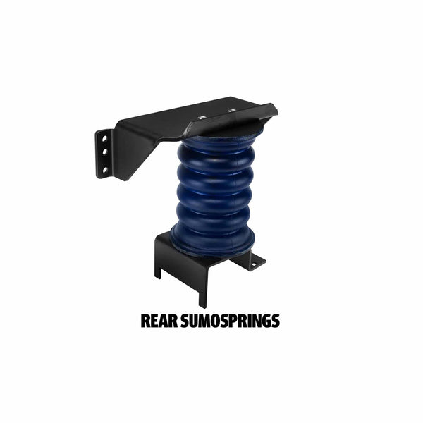 SuperSprings K-10-003 SumoSprings Front and Rear Kits are one-piece units attached on each side