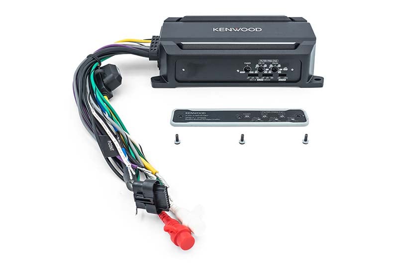 Kenwood KAC-M5024BT Compact Bluetooth 4-Channel Digital Amplifier