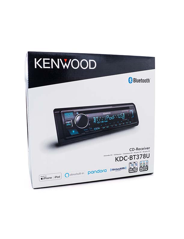 Kenwood KDC-BT378U CD Receiver with Bluetooth