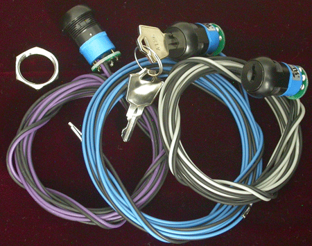 Fish Tuning Keylock Switch DSP5 LB7 (blue/black) FTKEYLB7