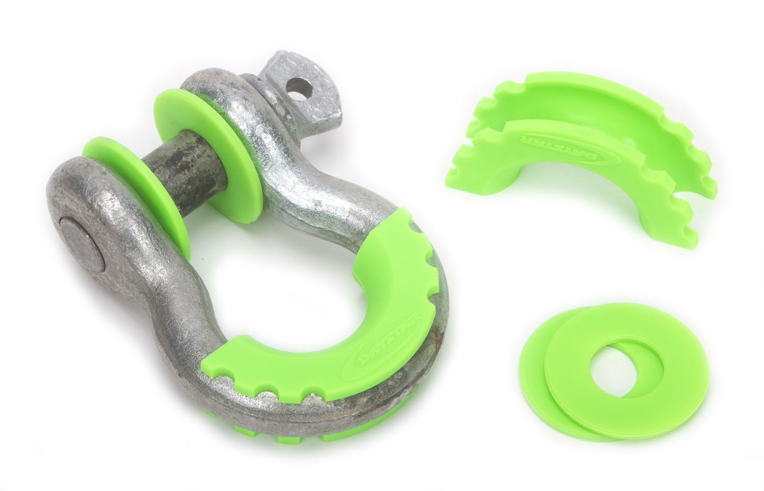 Daystar KU70057FG D-Ring Isolator And Washers; Floresent Green