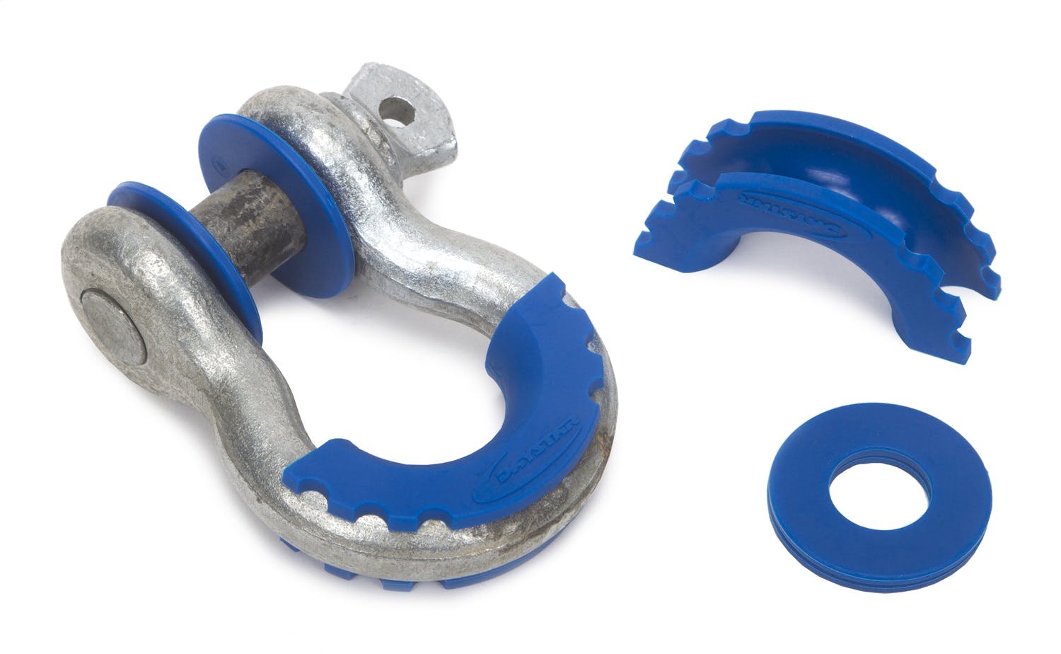 Daystar KU70057RB D-Ring Isolator And Washers; Blue