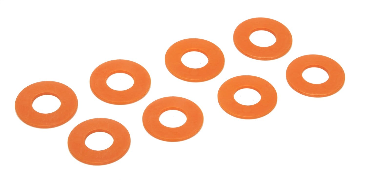 Daystar KU71074FA D-Ring / Shackle Washers (Set Of 8); Fl. Orange