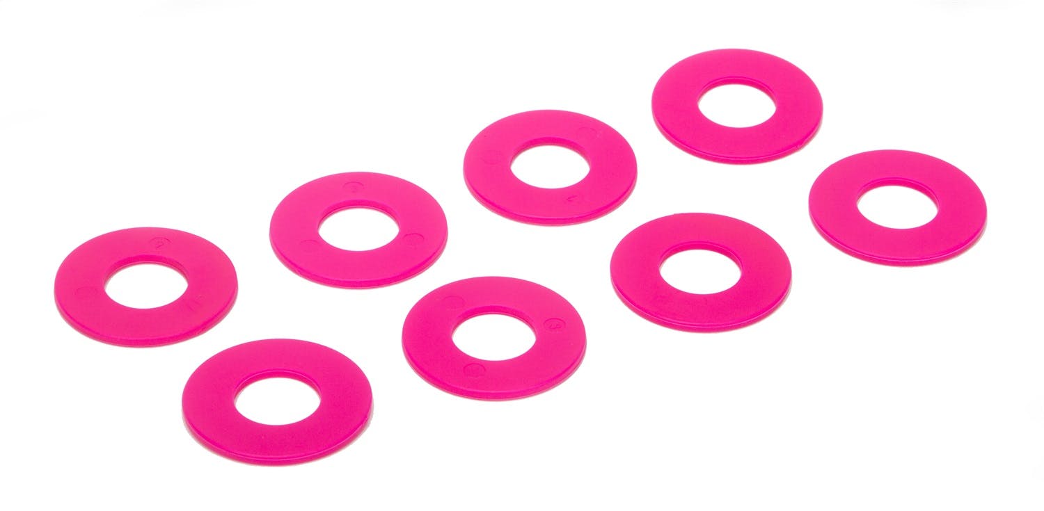 Daystar KU71074FP D-Ring / Shackle Washers (Set Of 8); Fl. Pink