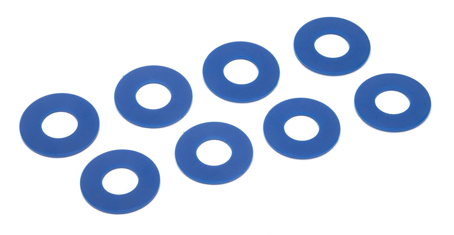 Daystar KU71074RB D-Ring / Shackle Washers (Set Of 8); Blue