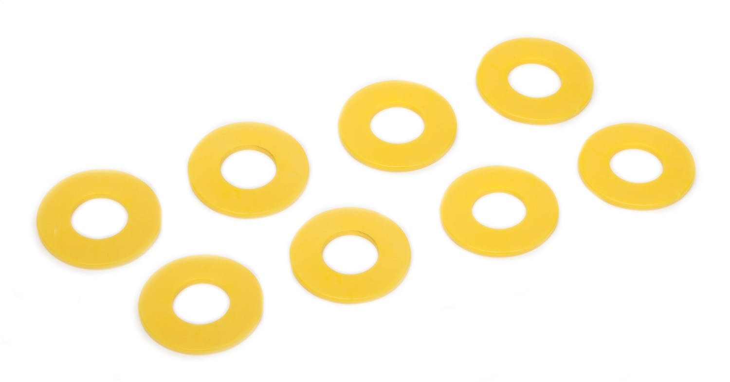 Daystar KU71074YL D-Ring / Shackle Washers (Set Of 8); Yellow