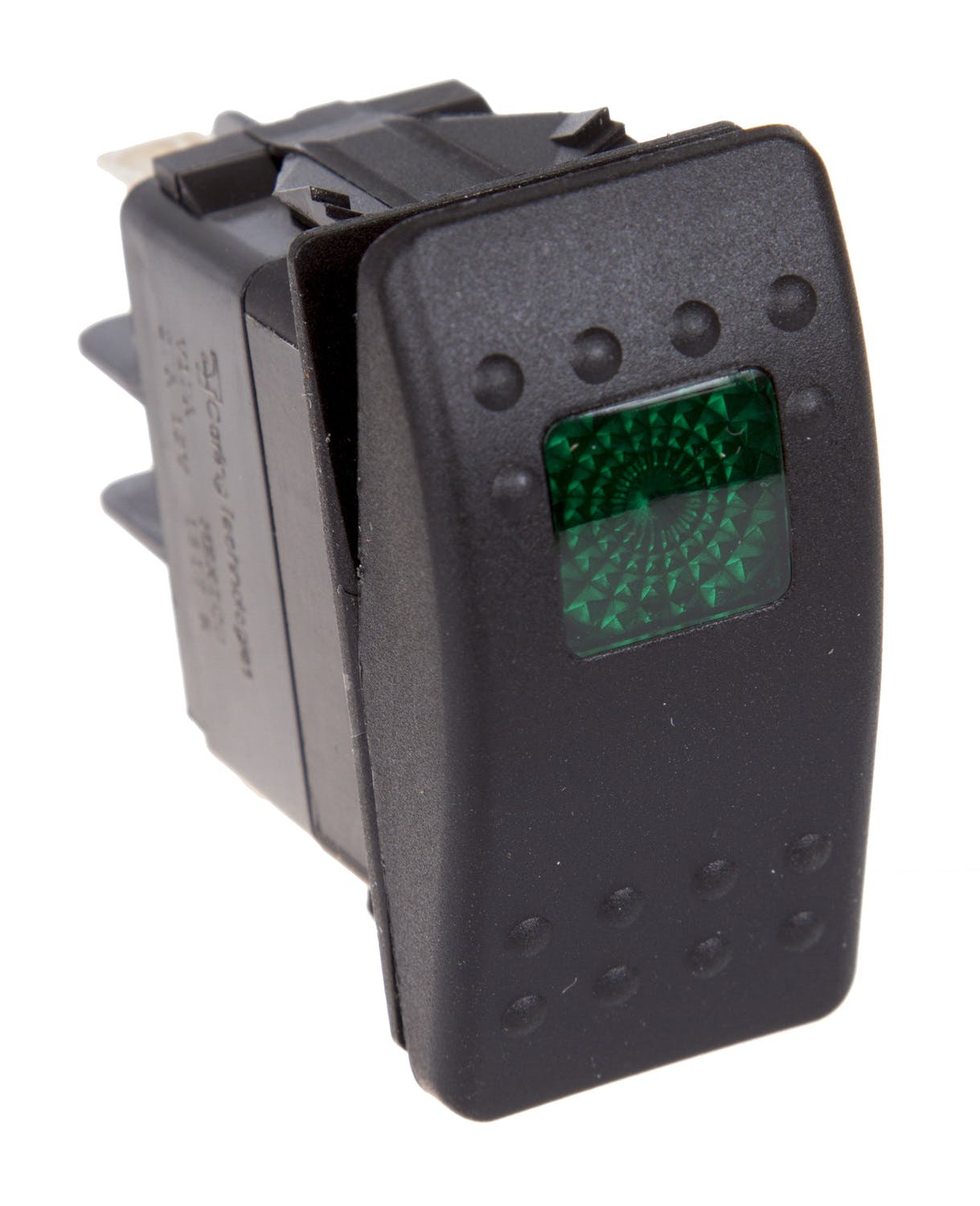 Daystar KU80012 Rocker Switch - Green Light; 20 Amp; Single Pole