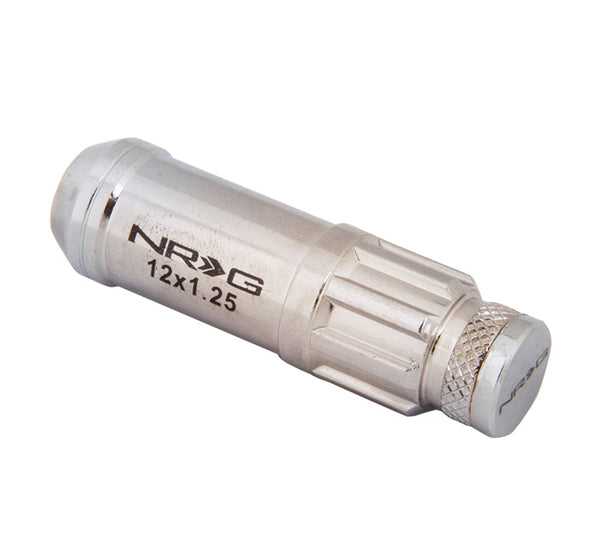 NRG Innovations 710 Series Steel Lug Nuts - Silver LN-LS710SL-21