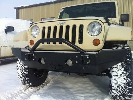 Iron Cross Automotive 22-215-07 Front Bumper for 2007-2010 Jeep Wrangler
