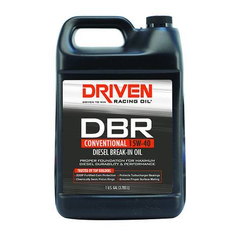 Driven Racing Oil 05308 DBR Conventional 15W-40 Diesel Break-In Oil (1 gal. jug)