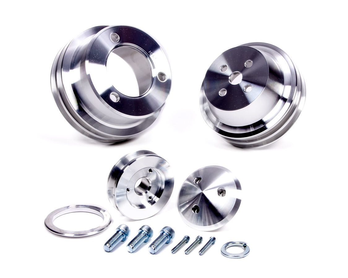 MARCH PERFORMANCE,1565,289-351 Ford 3pc Pulley Set