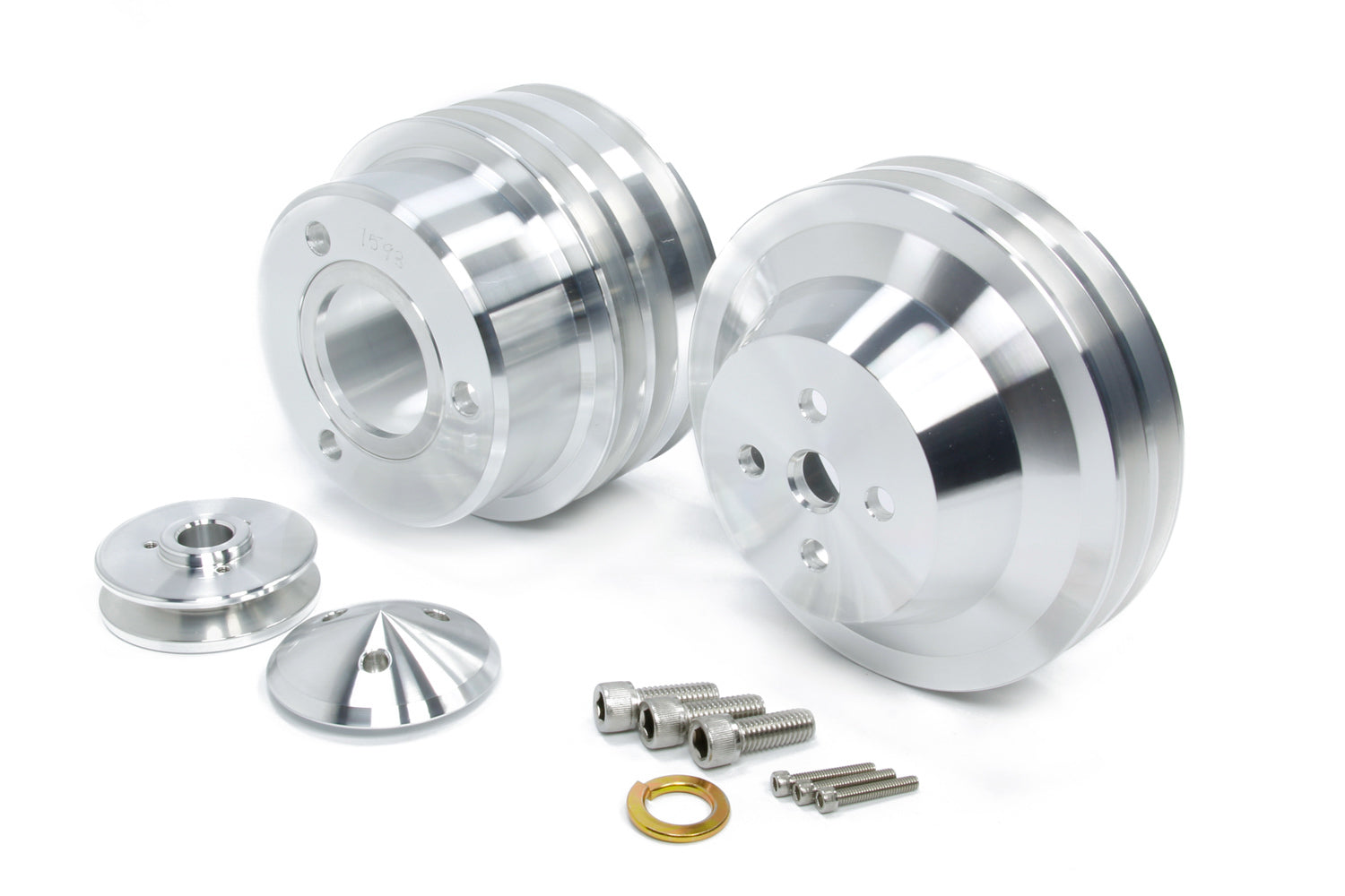 MARCH PERFORMANCE,1595,65-69 Ford SB 3PC 3V Pulley Kit
