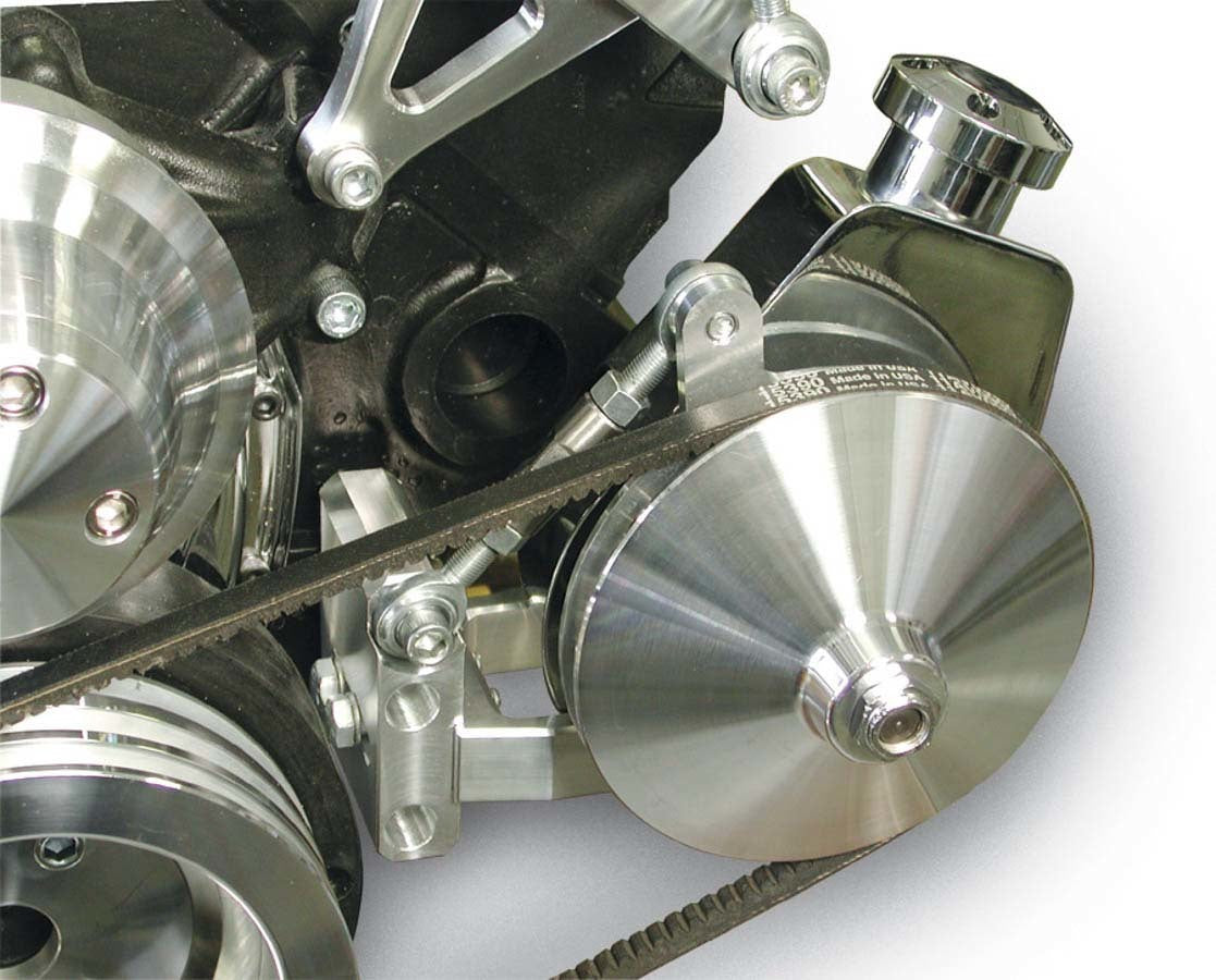 MARCH PERFORMANCE,20112,66-77 Saginaw P/S Brackt Kit Adjustable