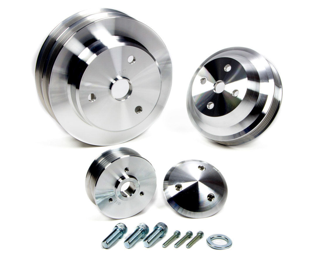 MARCH PERFORMANCE,6380,SBC LWP Serpentine Conv. Kit