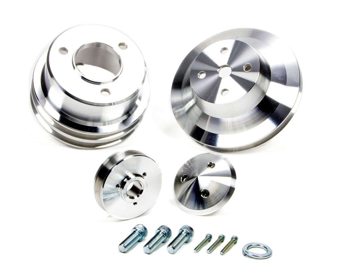 MARCH PERFORMANCE,7015,Bb Chevy 3 Pc Pulley Set