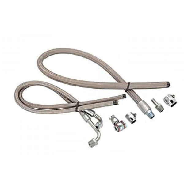 MARCH PERFORMANCE,P3222,S/S Braided Power Steering Hose Kit