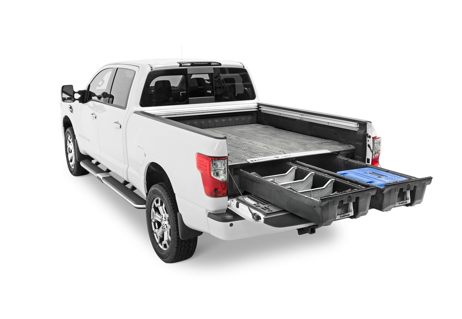 DECKED DN1 64.54 Two Drawer Storage System for A Full Size Pick Up Truck