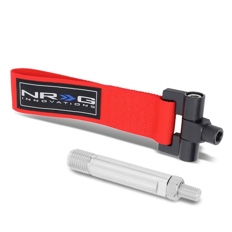 NRG Innovations Tow Straps Bolt In - Car specific TOW-121RD