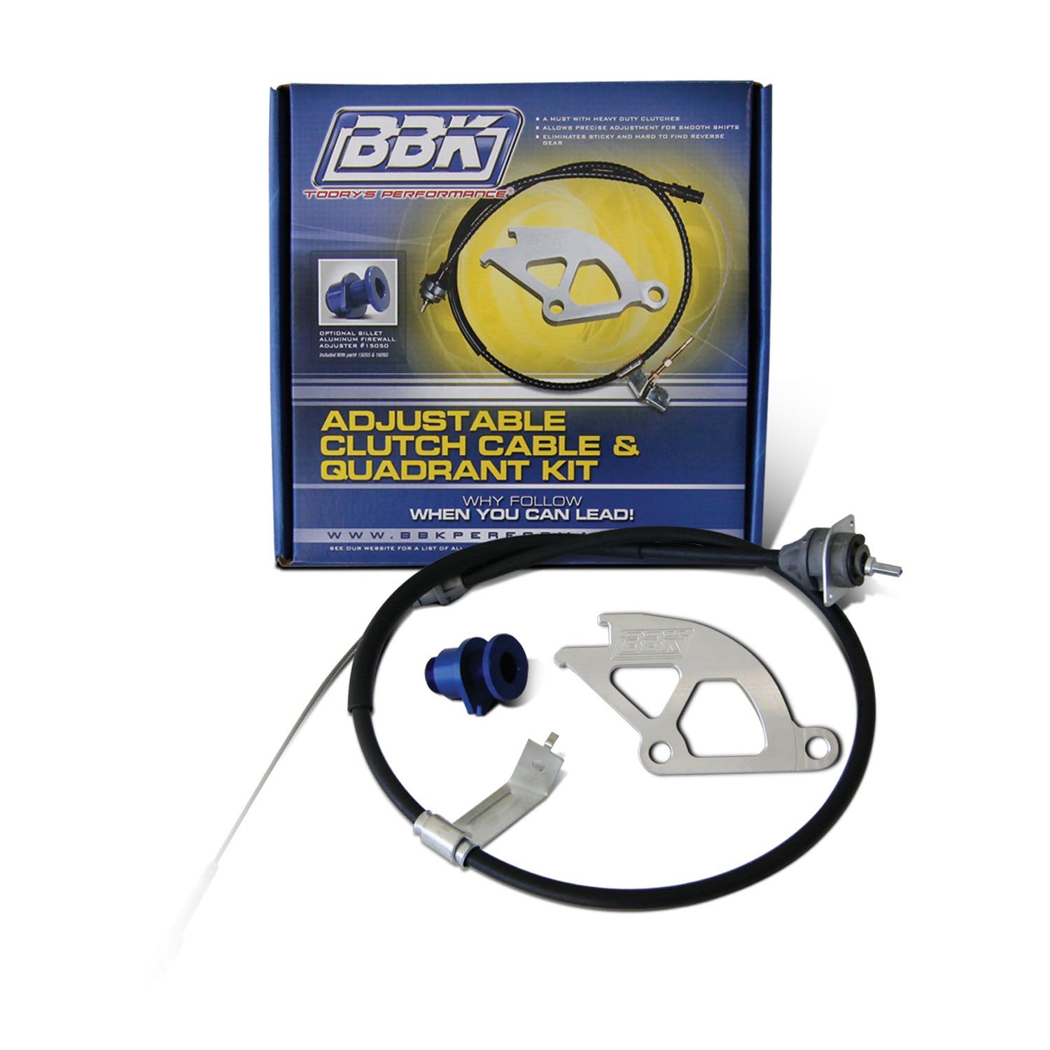 BBK Performance Parts 15055 Clutch Quadrant And Cable Kit
