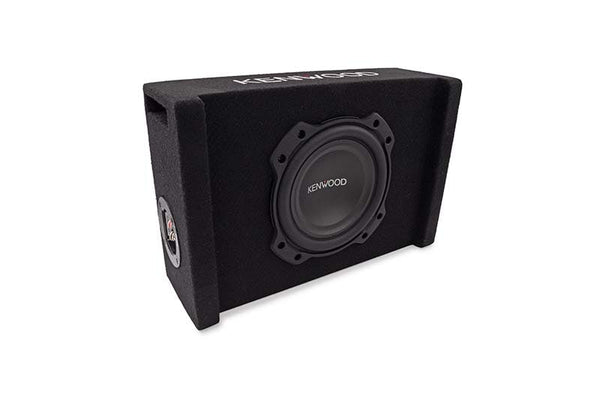 Kenwood P-W804B 8 Inch Oversized Car Audio Loaded Subwoofer in Ported Enclosure