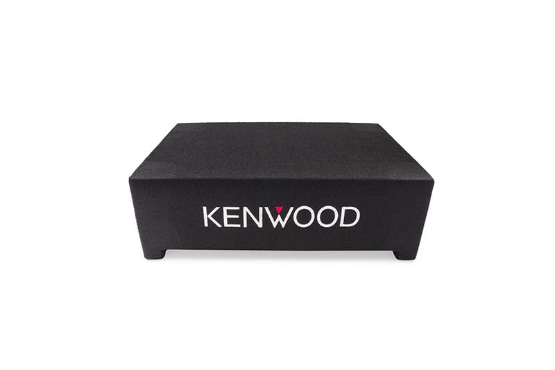 Kenwood P-W804B 8 Inch Oversized Car Audio Loaded Subwoofer in Ported Enclosure