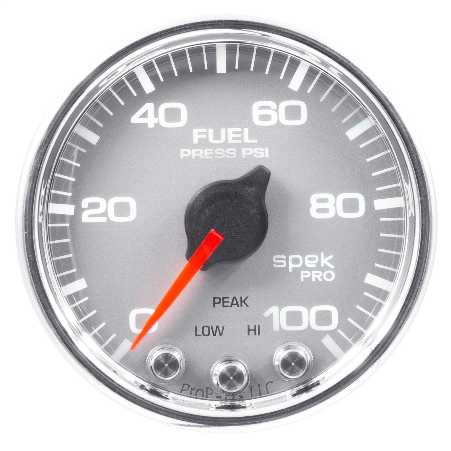 AutoMeter Products P31421 Fuel Pressure Gauge, 2 1/16, 100PSI, Stepper Motor Silver