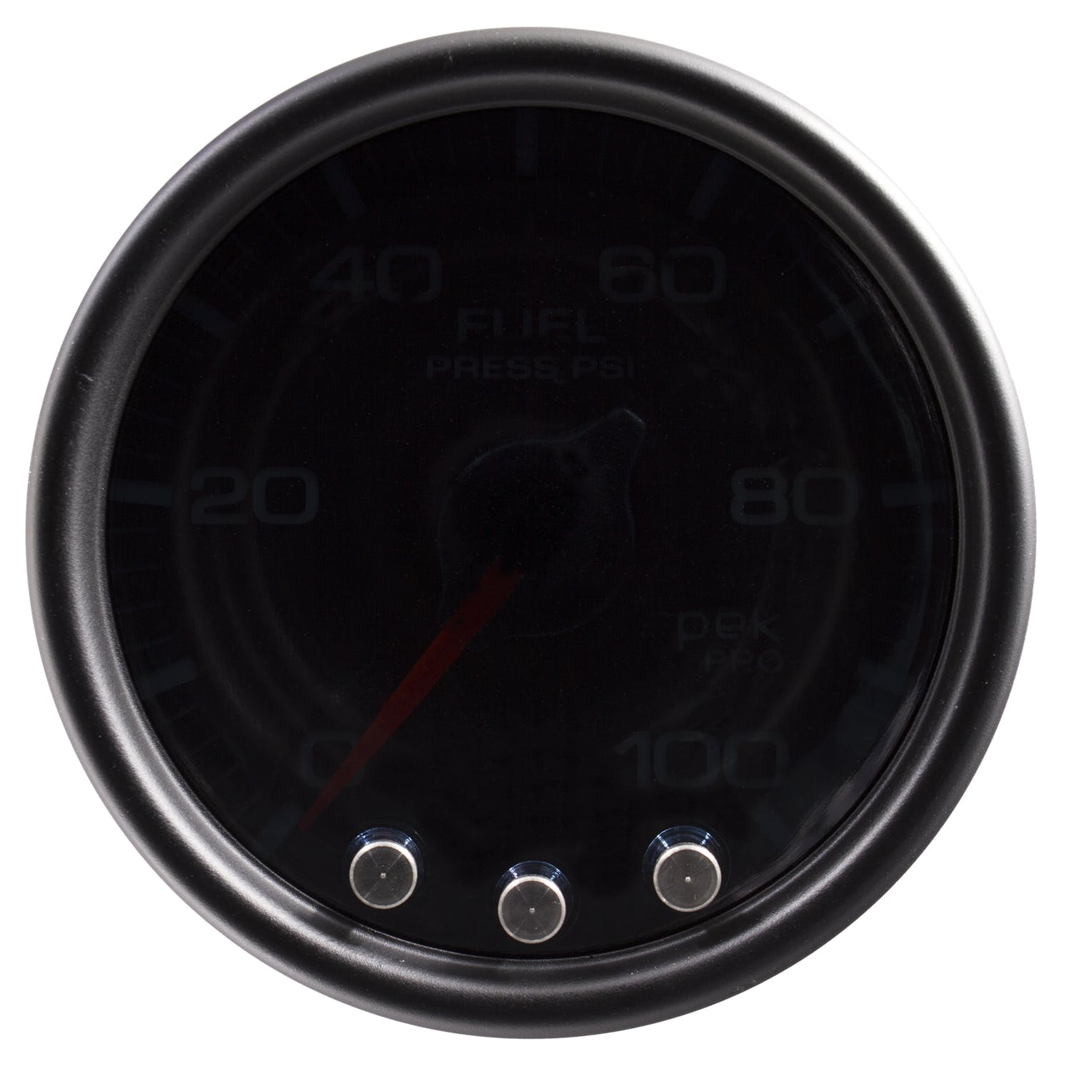AutoMeter Products P31452 Fuel Pressure Gauge, 2 1/16, 100PSI, Stepper Motor Black