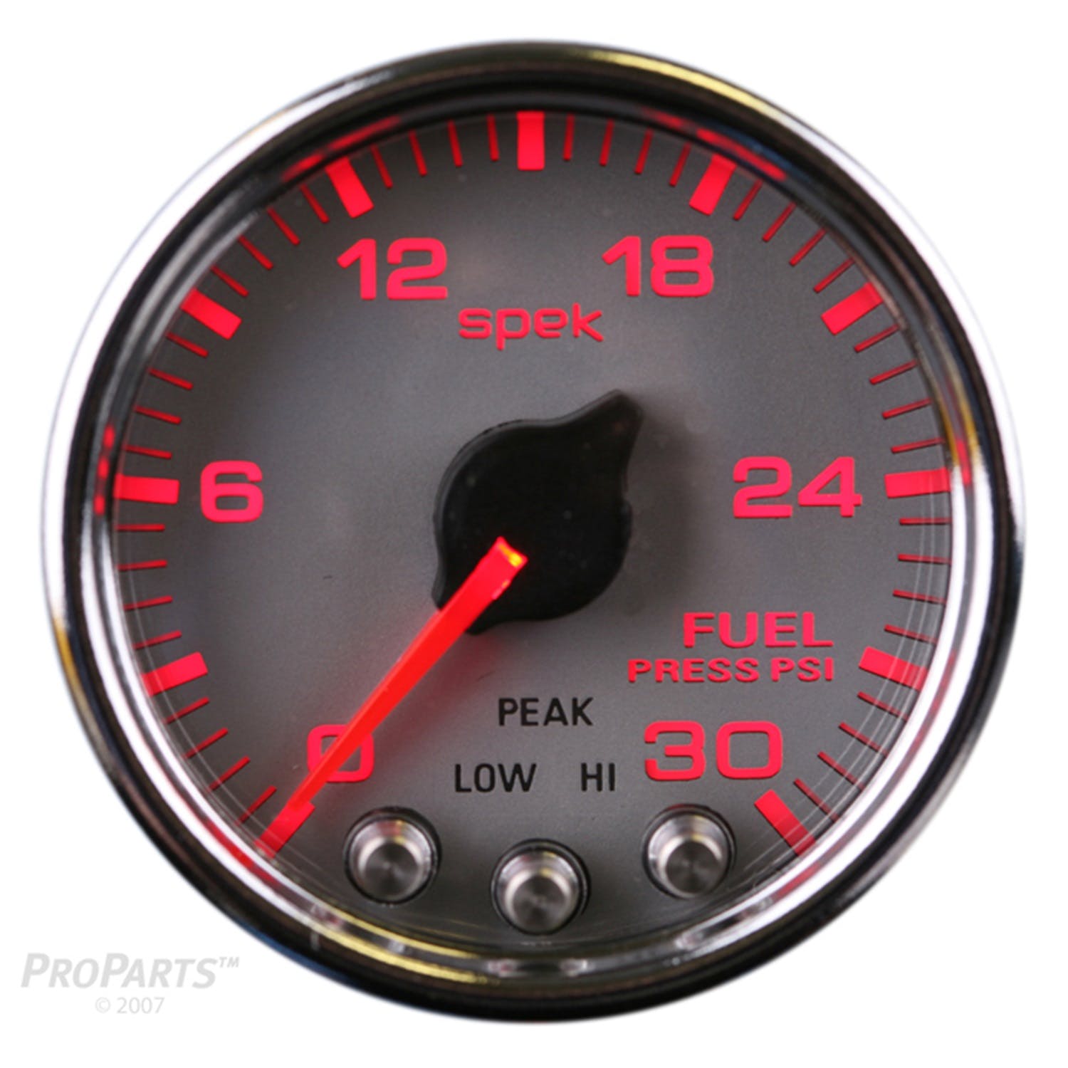 AutoMeter Products P31621 Fuel Pressure Gauge, 2 116, 30PSI, Stepper Motor Silver
