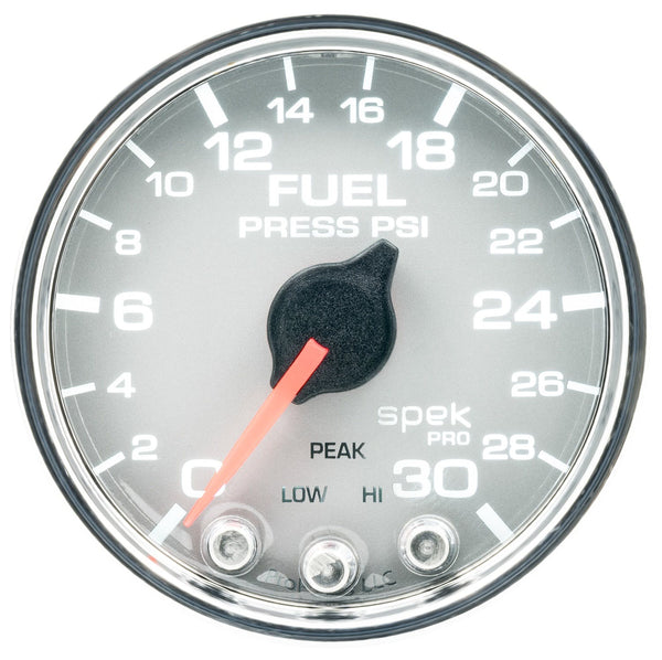 AutoMeter Products P31621 Fuel Pressure Gauge, 2 116, 30PSI, Stepper Motor Silver