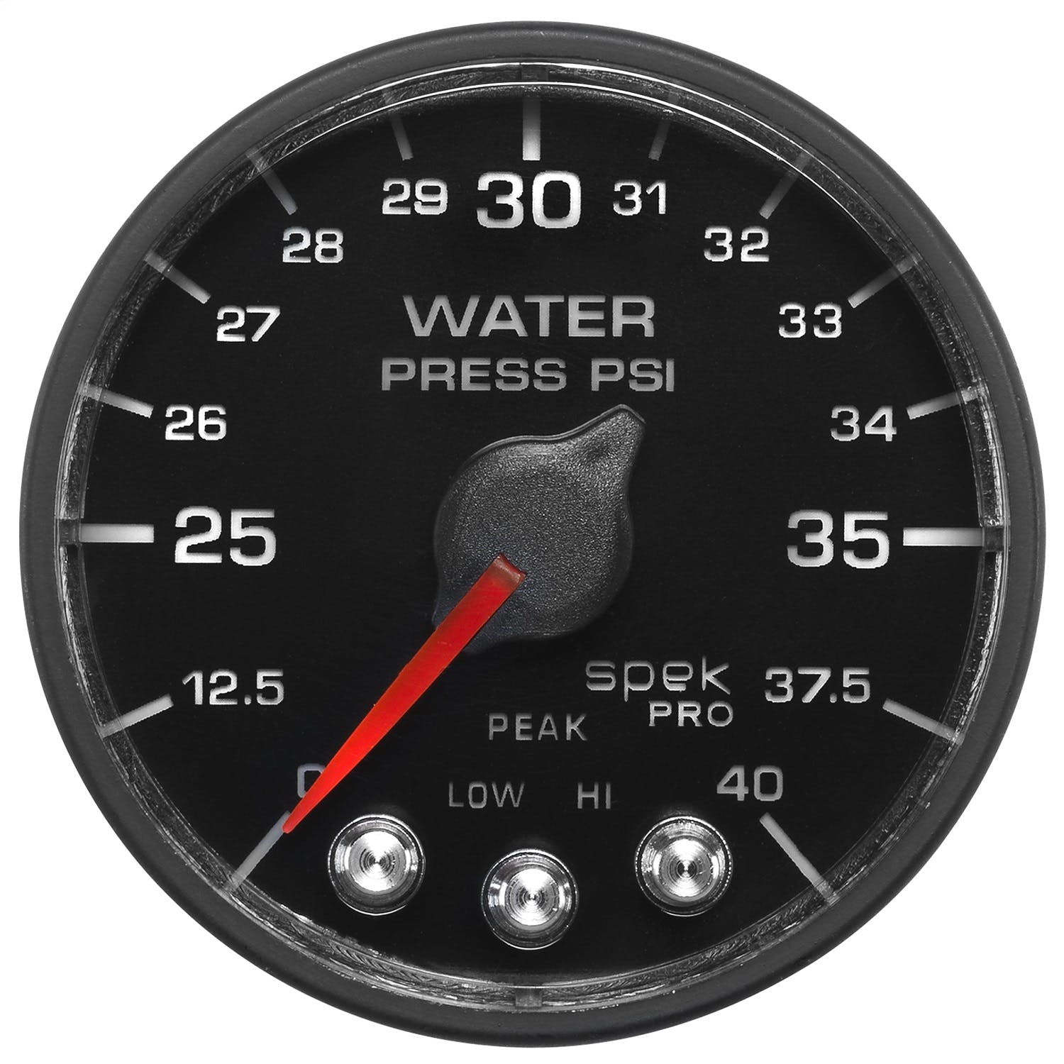 AutoMeter Products P551328-N1 Spek-Pro NASCAR Water Pressure Gauge