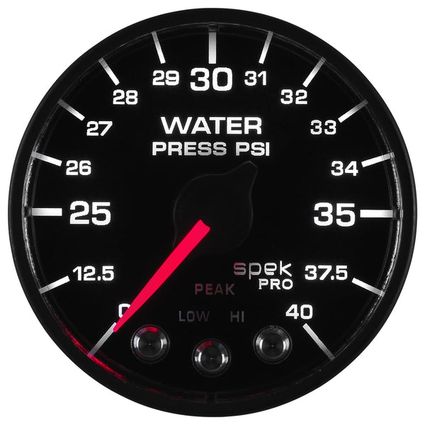 AutoMeter Products P551328-N1 Spek-Pro NASCAR Water Pressure Gauge