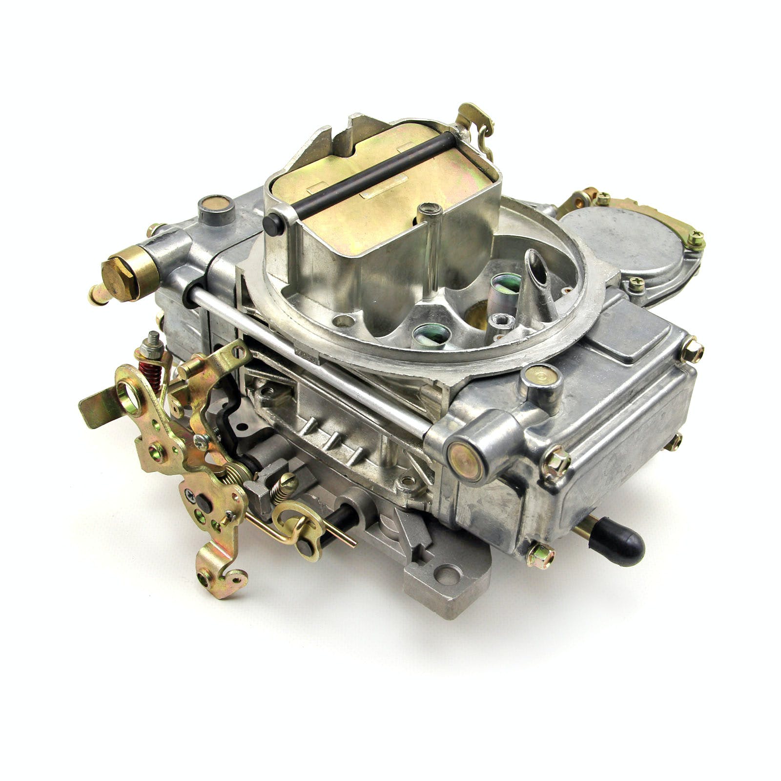 Speedmaster PCE121.1006 610 CFM Natural Finish 4-Bbl Vacuum Secondary Carburetor Built in USA