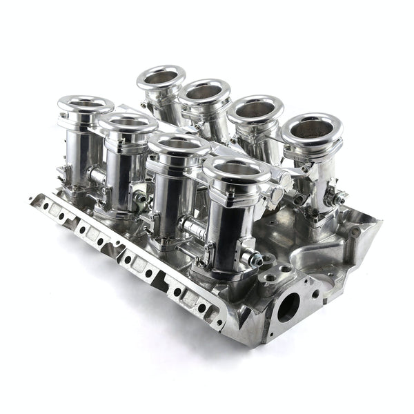 Speedmaster 1-148-010 Downdraft EFI Stack Intake Manifold System Complete Polished