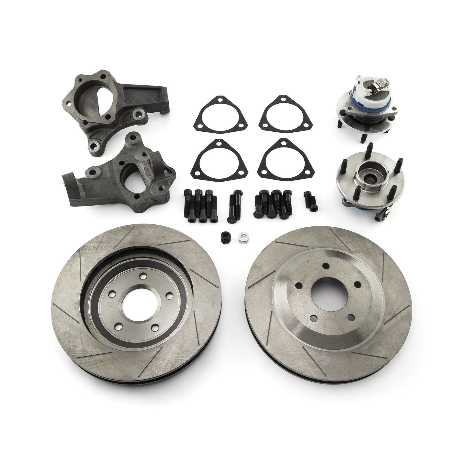 Speedmaster PCE164.1011 13 Drilled Slotted Front Disc Brake Conversion Kit - Calipers Not Included