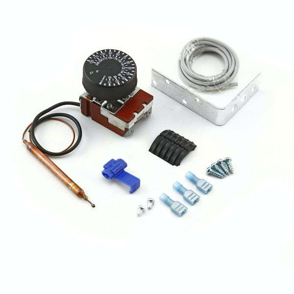 Speedmaster PCE184.1005 12V 85-120 Celsius Deg Adjustable Electric Thermo Fan Switch Kit