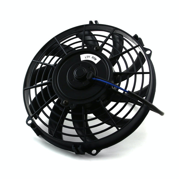 Speedmaster PCE185.1004 9 Reversable 12V S Blade Radiator Electric Thermo Fan