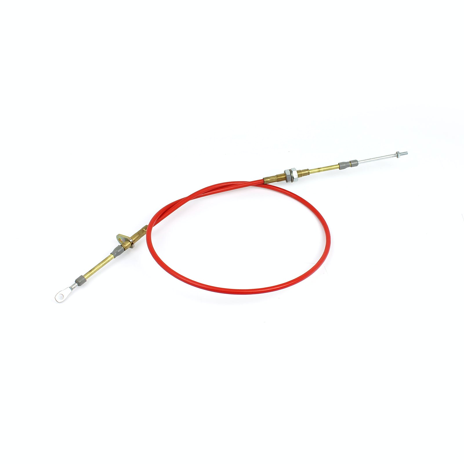 Speedmaster PCE219.1001 4 Ft. Length Shifter Cable Eyelet Threaded Morse Style - Suits B and M